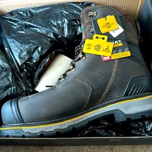 Ariat work boots, composite toe, waterproof, electrical hazard,punctureresistant